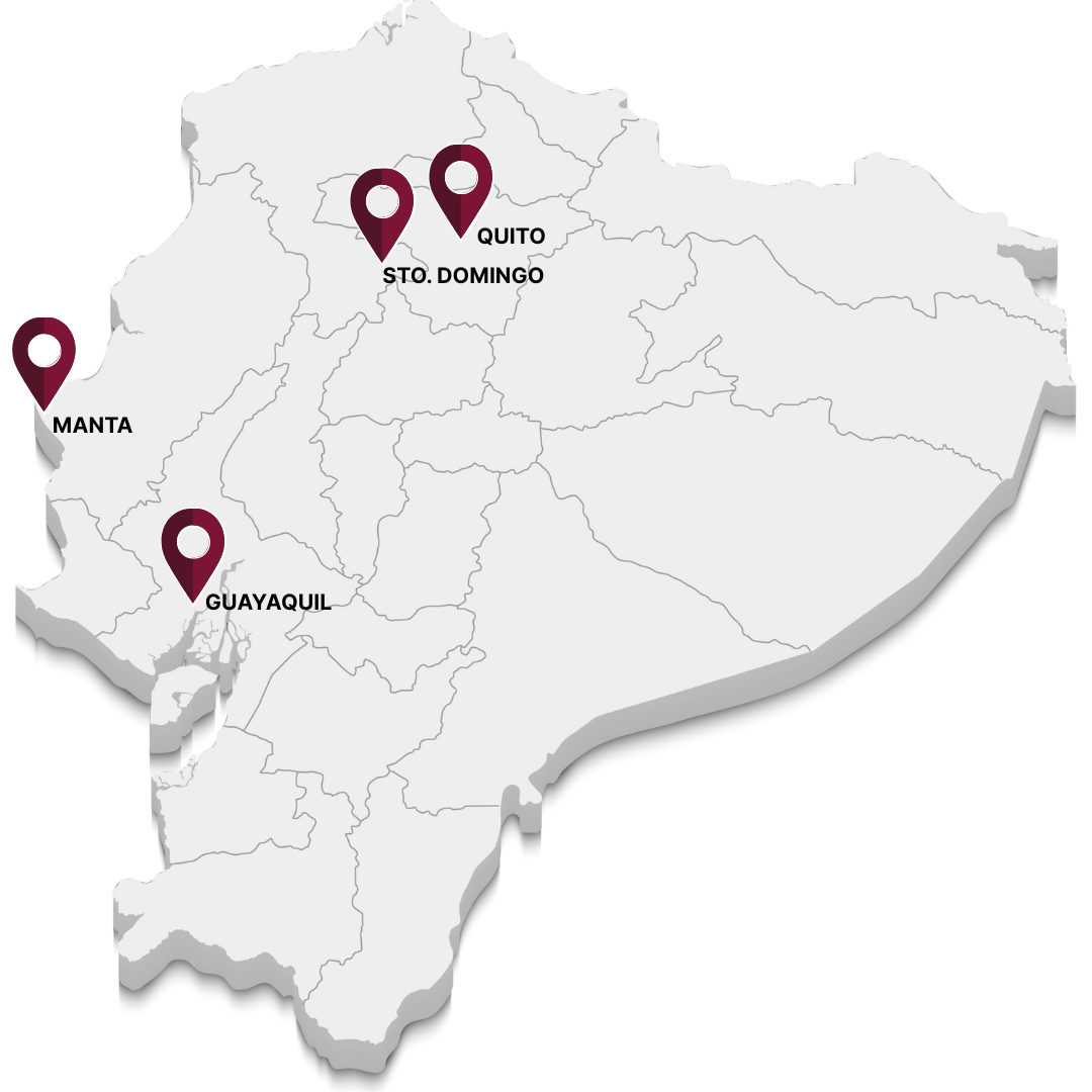 Ubicaciones de oficinas en Ecuador